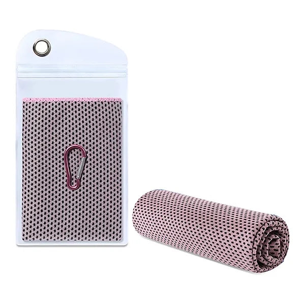 Microfiber Gym Cooling Towels with Carabiner