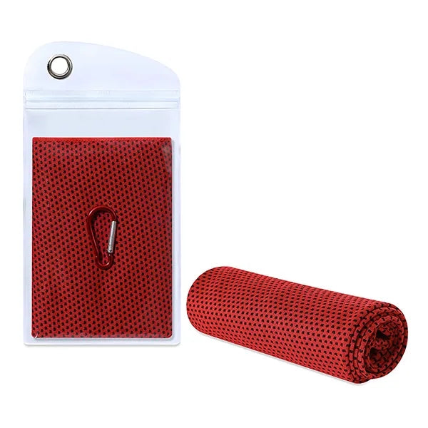 Microfiber Gym Cooling Towels with Carabiner