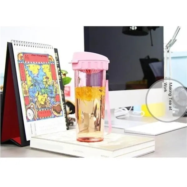 Clear Leak Proof High Temperature Resistant Cup with Filter