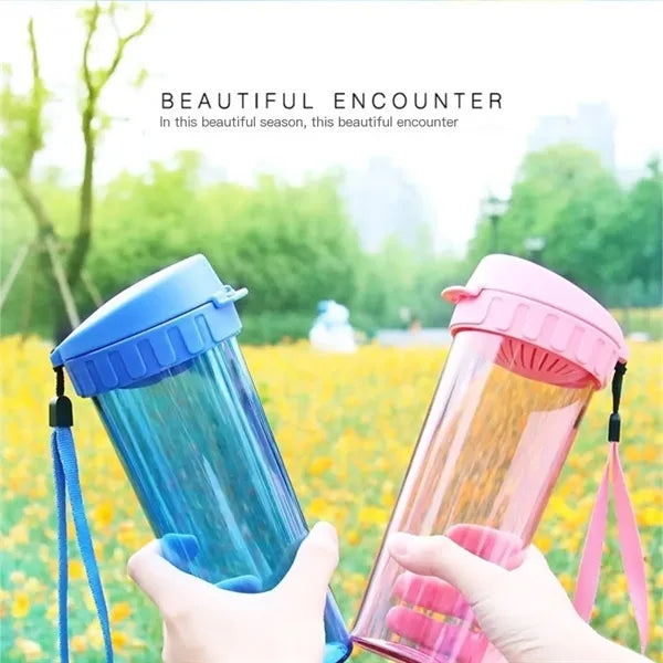 Clear Leak Proof High Temperature Resistant Cup with Filter