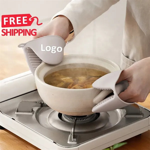 Silicone Heatproof Oven Mitts Set