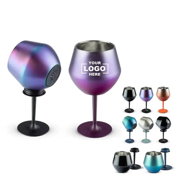 14oz Insulated Stainless Steel Stem & Stemless Goblet Cup