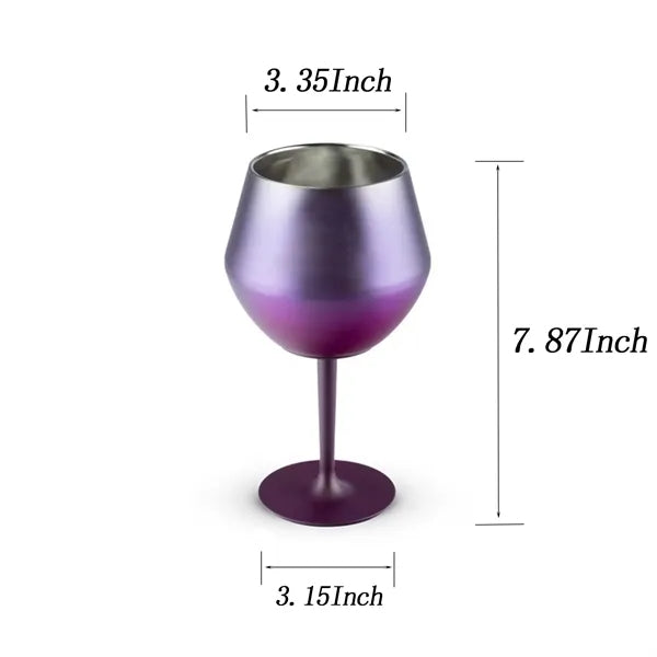 14oz Insulated Stainless Steel Stem & Stemless Goblet Cup
