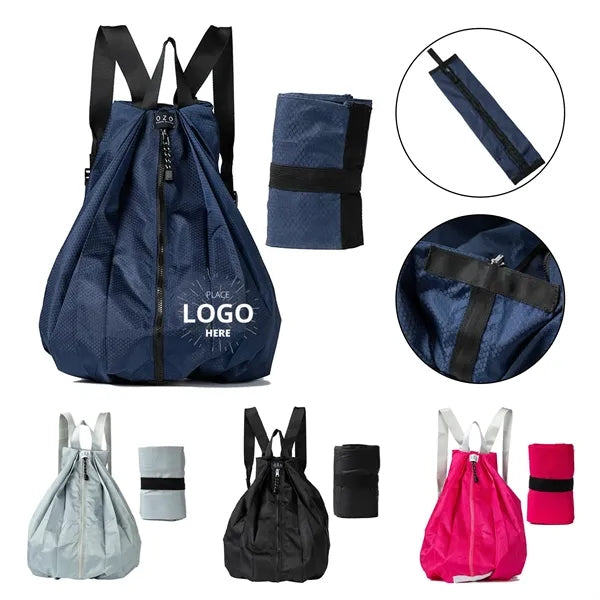 Outdoor Waterproof Thickened Folding Backpack