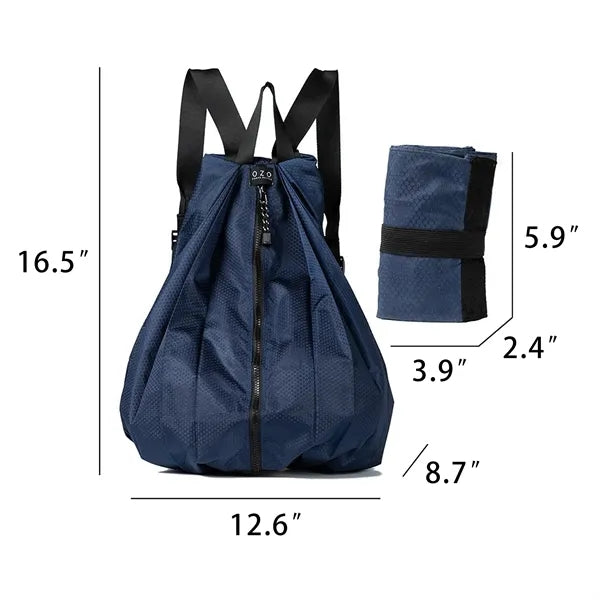 Outdoor Waterproof Thickened Folding Backpack