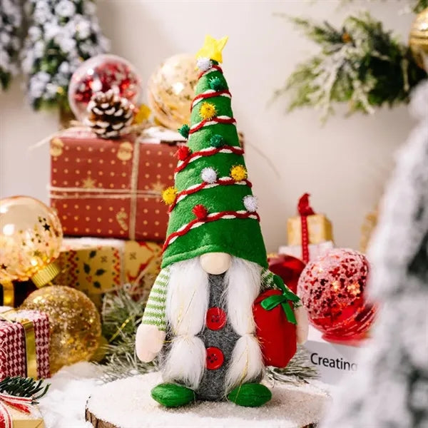 Plush Mini Gnome Christmas Ornaments Decorations