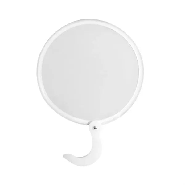 Round Folding Fan With Handle