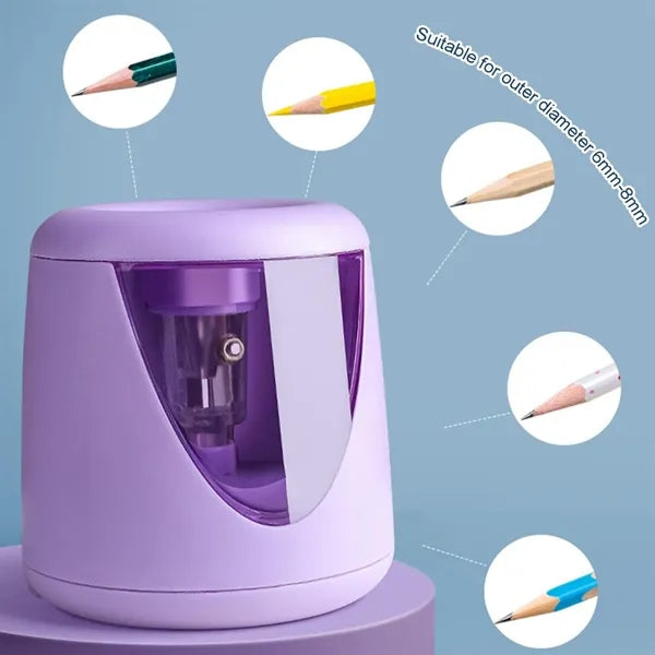 Portable Battery-Powered Electric Pencil Sharpeners