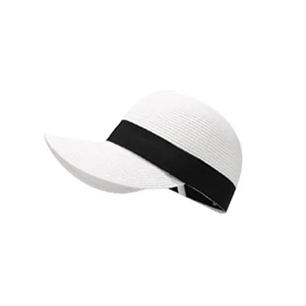 Outdoor Sun Visor Equestrian Straw Beach Cap Hat