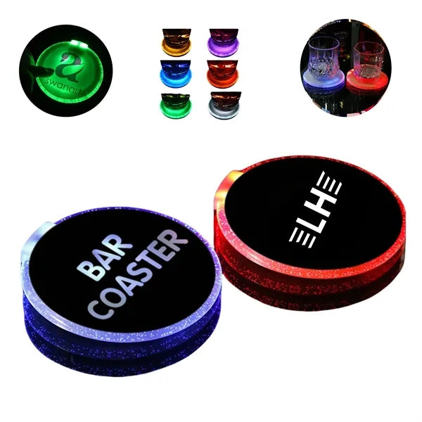 LED Round Coasters
