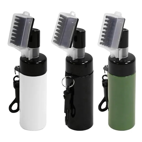 Golf Club Cleaning Brush with Built-In Water Dispenser