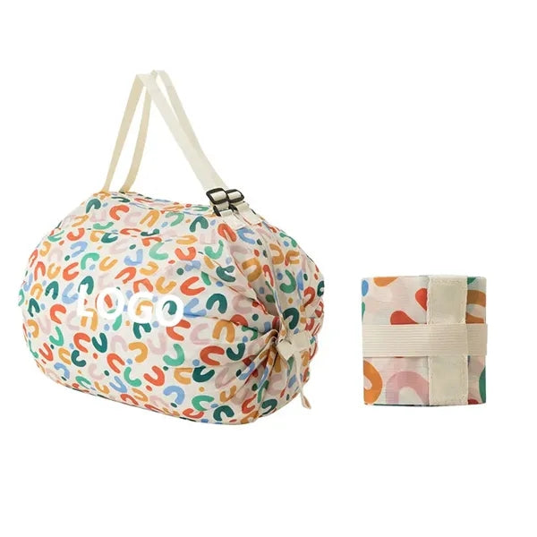 Foldable Duffel Bag with Carry Straps