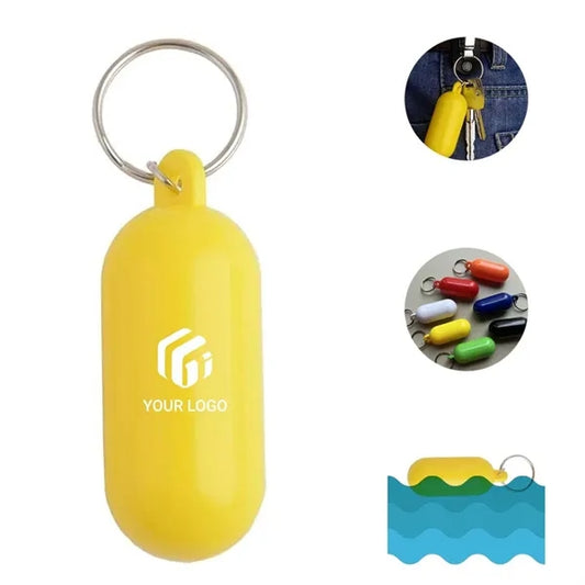 Beach pool boating key portable mini floating keychain