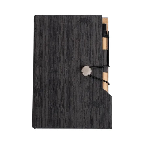 Notebook With Sticky Notes And Flags