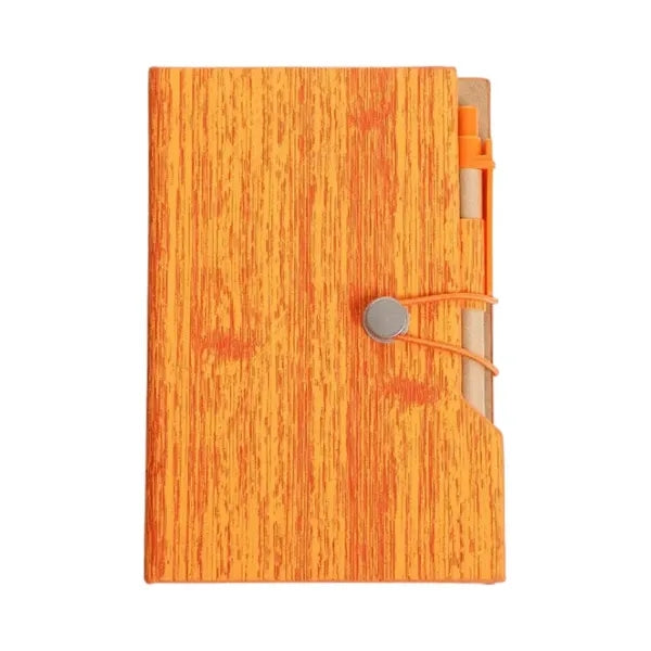 Notebook With Sticky Notes And Flags