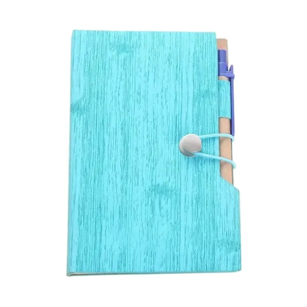 Notebook With Sticky Notes And Flags