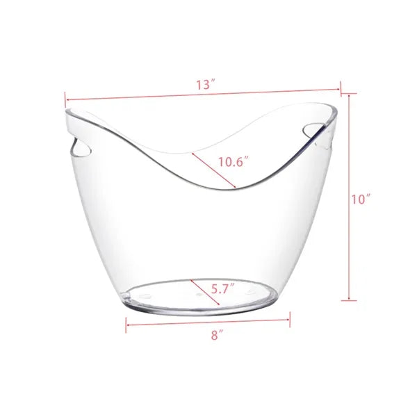 Ice Bucket for Wine-8L Plastic Tub