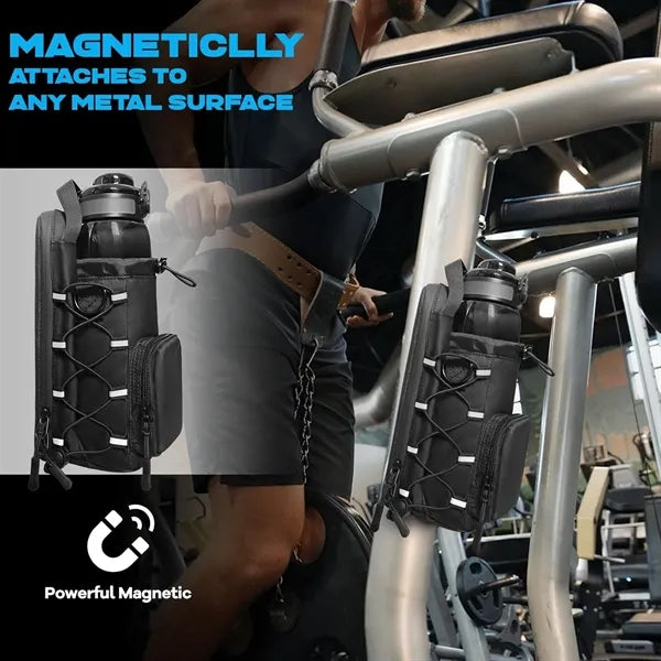 Magnetic Water Bottle Gym Bag