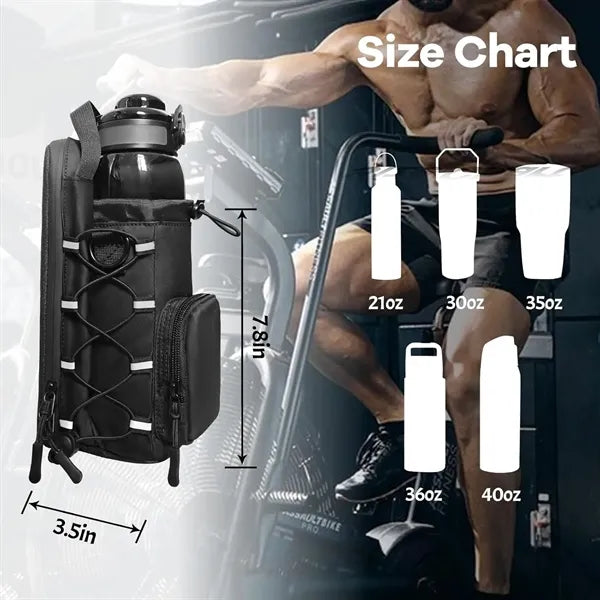 Magnetic Water Bottle Gym Bag