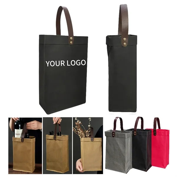 Kraft Paper Wine Bag Nordic