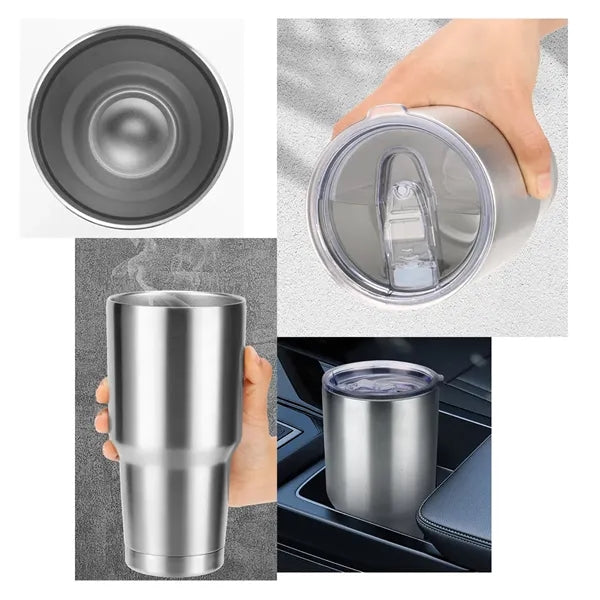 30oz Tumbler with Lids Stainless Steel Insulated Coffee Cup