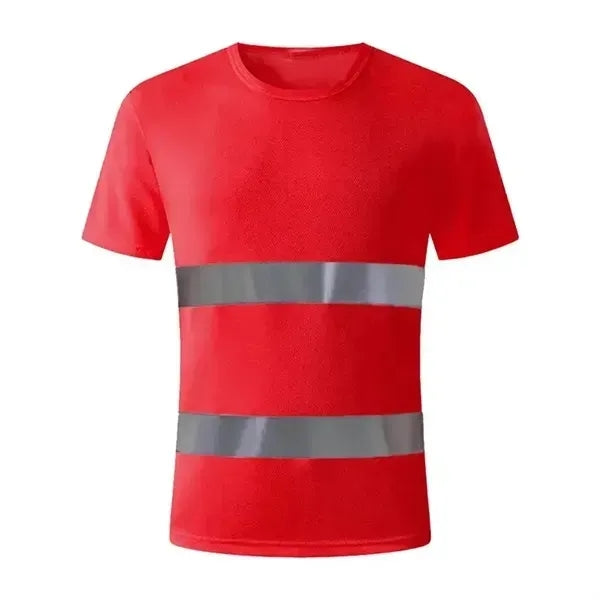 Round Neck Reflective Safe T-shirt