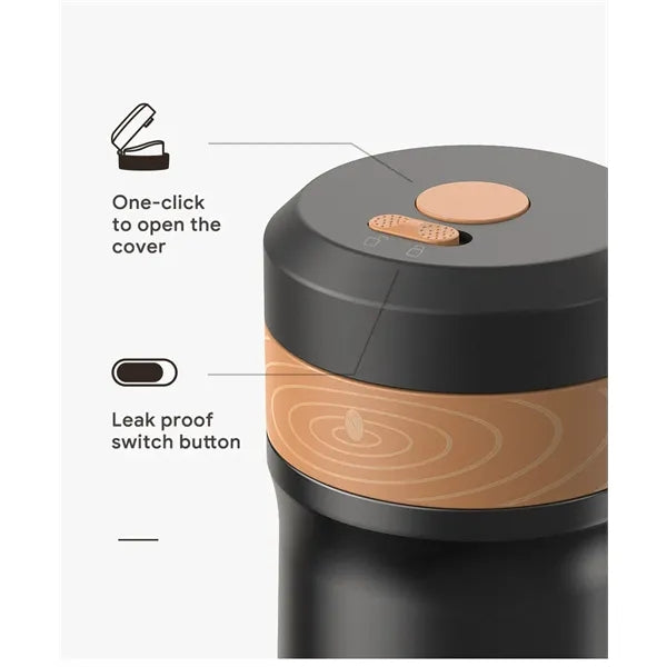 Portable French Press Pot Car Travel Coffee Maker