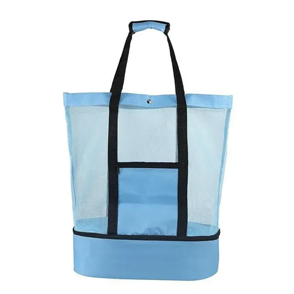 Beach Mesh Tote Bag Lightweight Breathable & Customizable