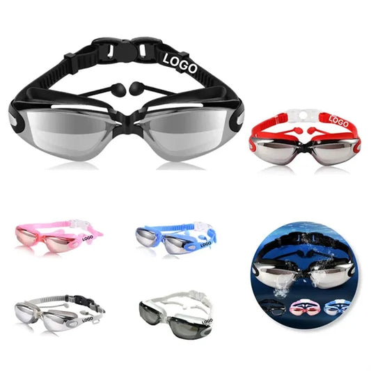 Anti-Fog Silicone Swim Goggles with Soft Seal