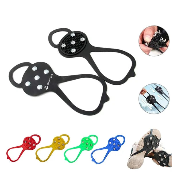Anti Slip Rust Resistant Easy-On/Off Ice Shoes Cleats