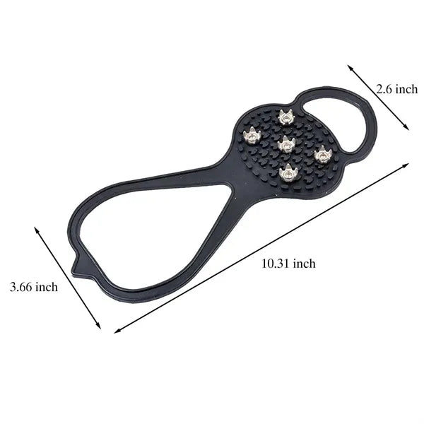 Anti Slip Rust Resistant Easy-On/Off Ice Shoes Cleats