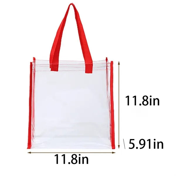 Transparent PVC Tote Bag