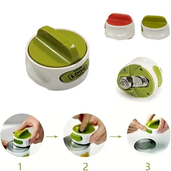 Portable Rotary Safety Can Opener