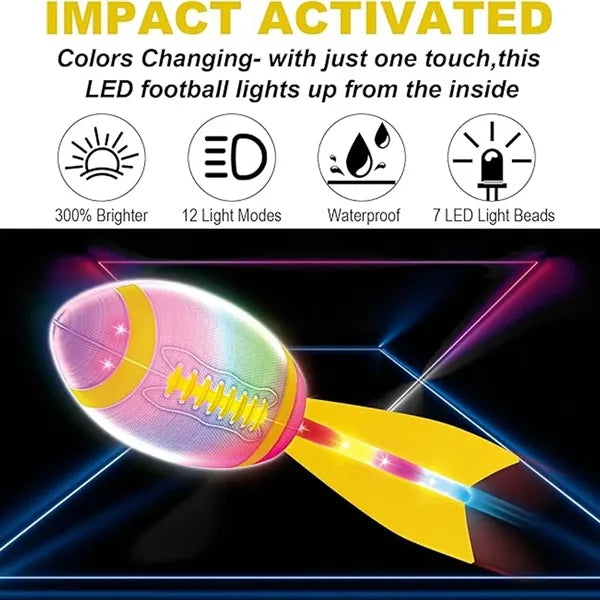 Children's Outdoor Lighting Football Colorful Sports Toys