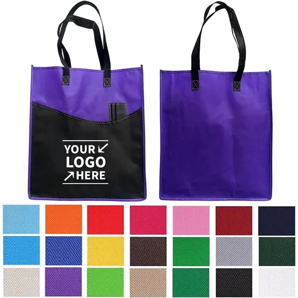 Non Woven Tote Bag With Pocket