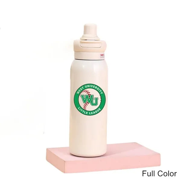 22 oz LABUBU Cartoon Insulated Dual-Drink Bottle with Straw