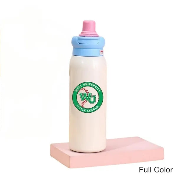 22 oz LABUBU Cartoon Insulated Dual-Drink Bottle with Straw