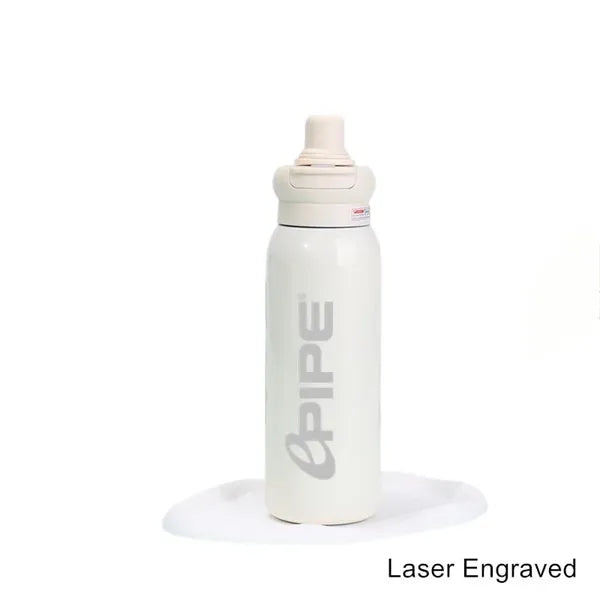22 oz LABUBU Cartoon Insulated Dual-Drink Bottle with Straw