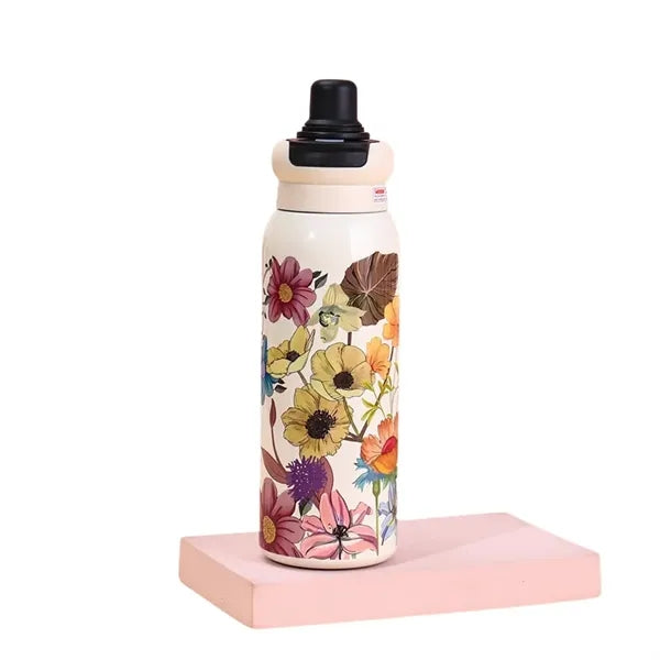 22 oz LABUBU Cartoon Insulated Dual-Drink Bottle with Straw