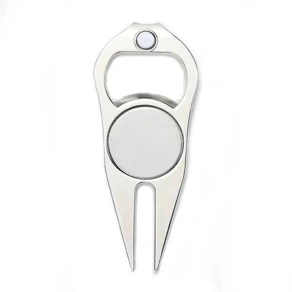 Golf Divot Repair Tool and Ball Marker