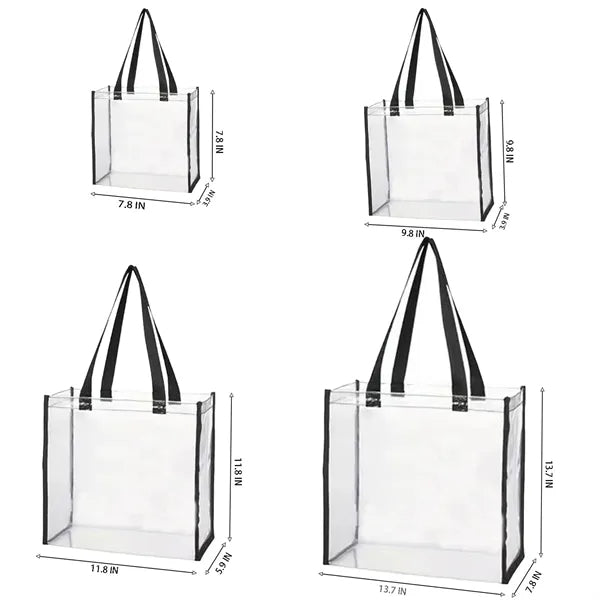 Clear Stadium Tote Bag