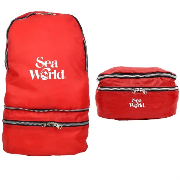 Recycled 2-in-1 Backpack & Waist Pack