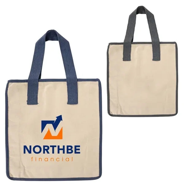 Hilton Heavy Cotton Color Trim Tote Bag
