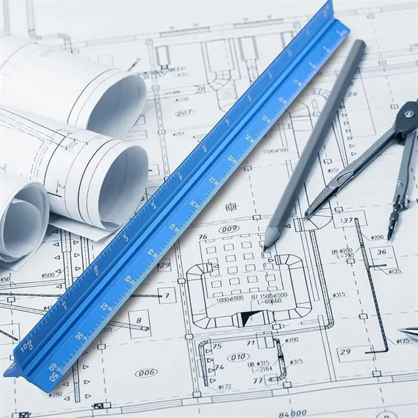 Aluminum Triangular Architectural Scale Ruler
