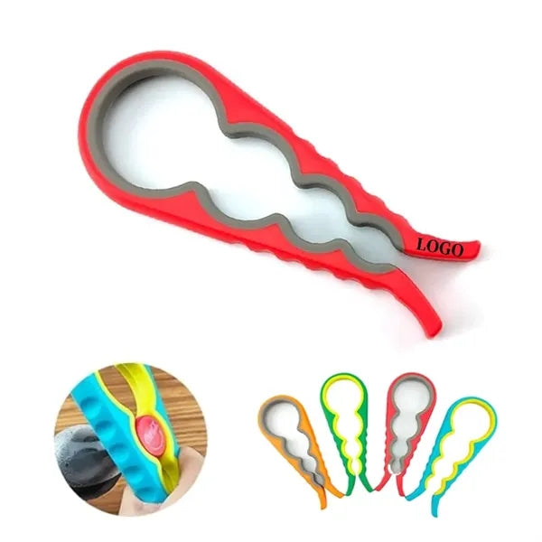 Multi-Function Non Slip Rubber Jar Opener