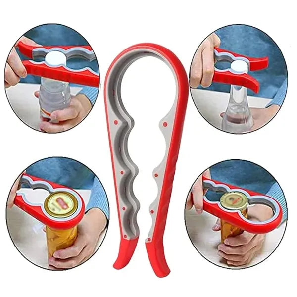 Multi-Function Non Slip Rubber Jar Opener