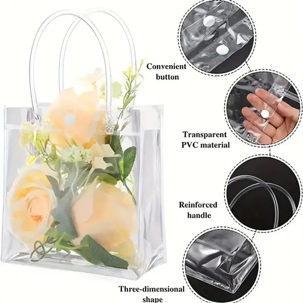Clear PVC Tote Bag