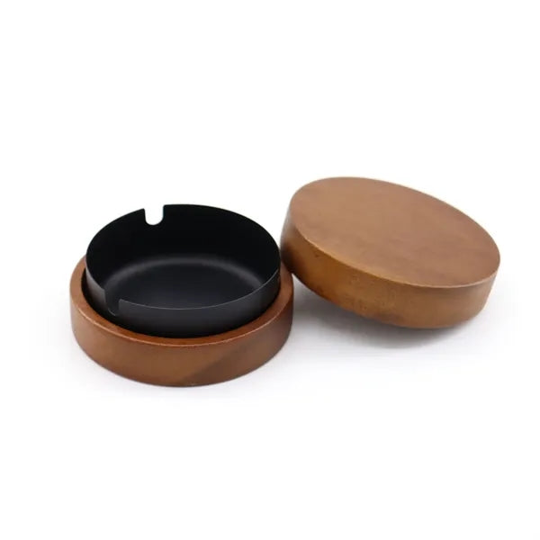 Round Stainless Steel Cigarette Ashtray