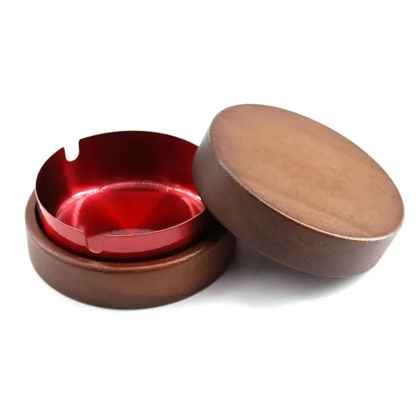 Round Stainless Steel Cigarette Ashtray