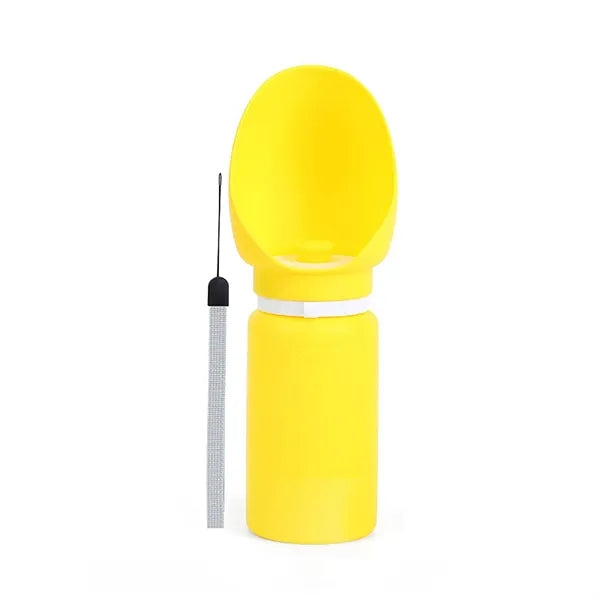 Silicone Collapsible Pet Water Bottle for Dog Cat Travel